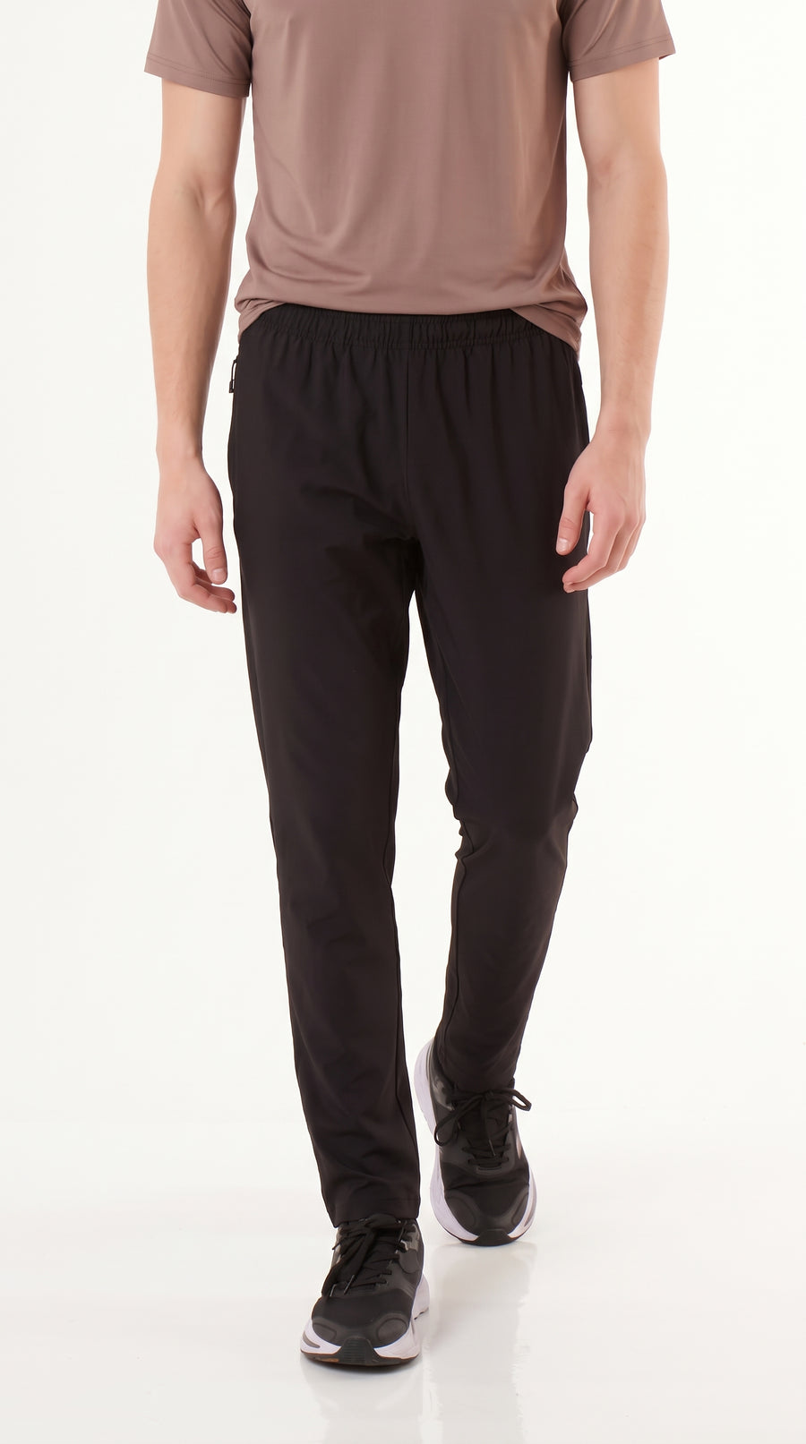 Pantalón deportivo negro para hombre
