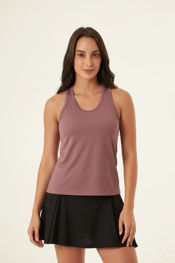Camiseta deportiva manga sisa para mujer