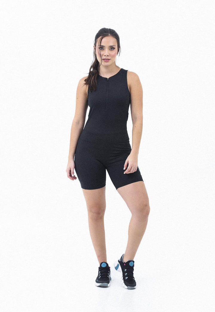 belife enterizo negro ropa deportiva