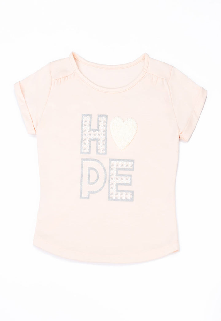 Camiseta rosada para tu pequeña 