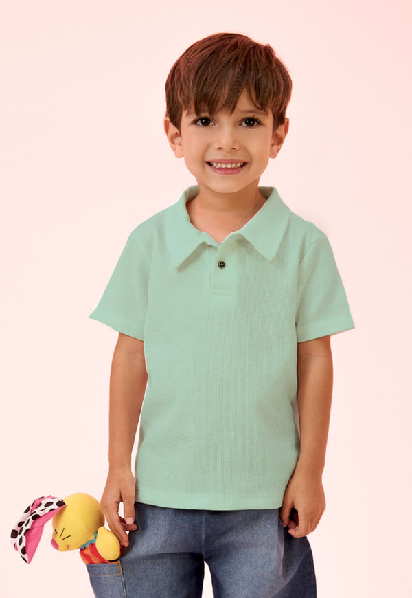 Camiseta tipo polo para niño