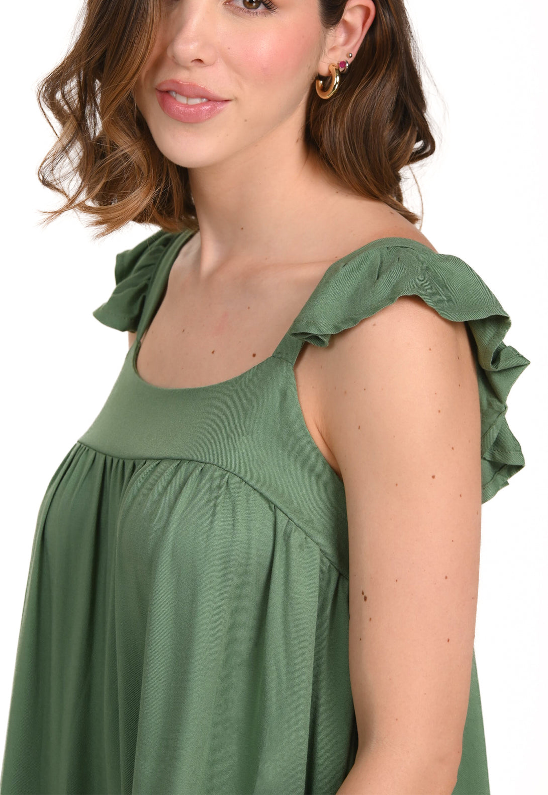 Vestido con boleros.