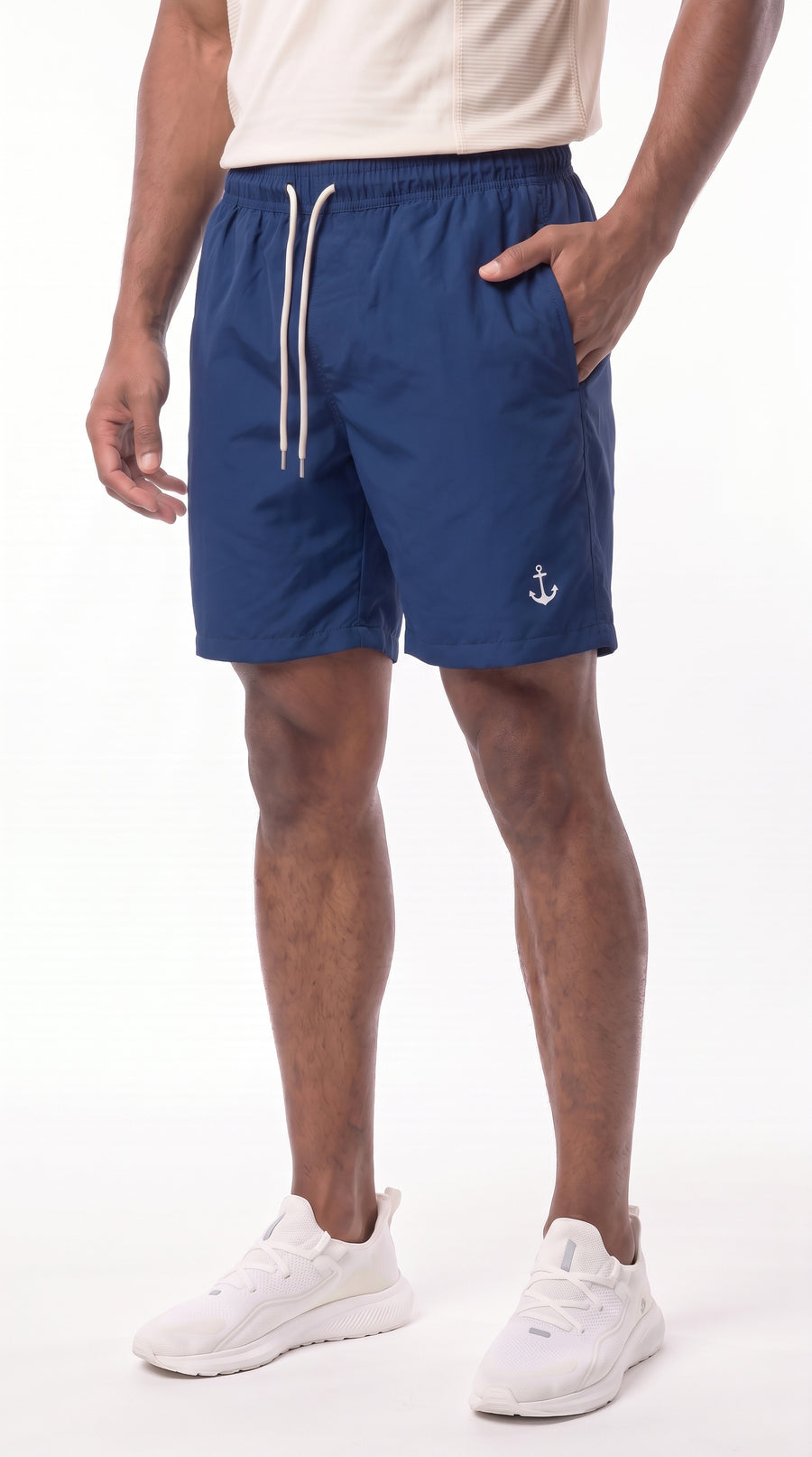 Pantaloneta de baño azul para hombre – Belife