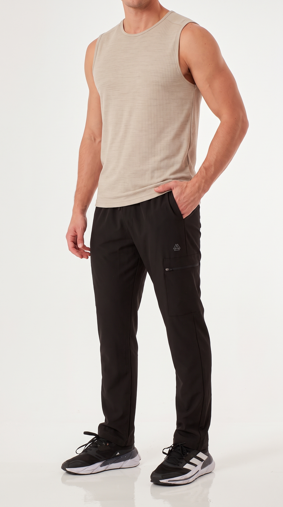 Pantalón deportivo negro para hombre – Belife