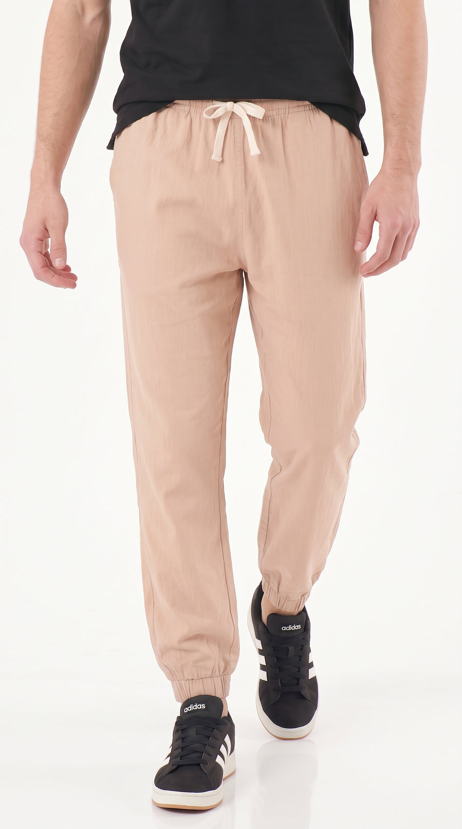 Jogger café para hombre
