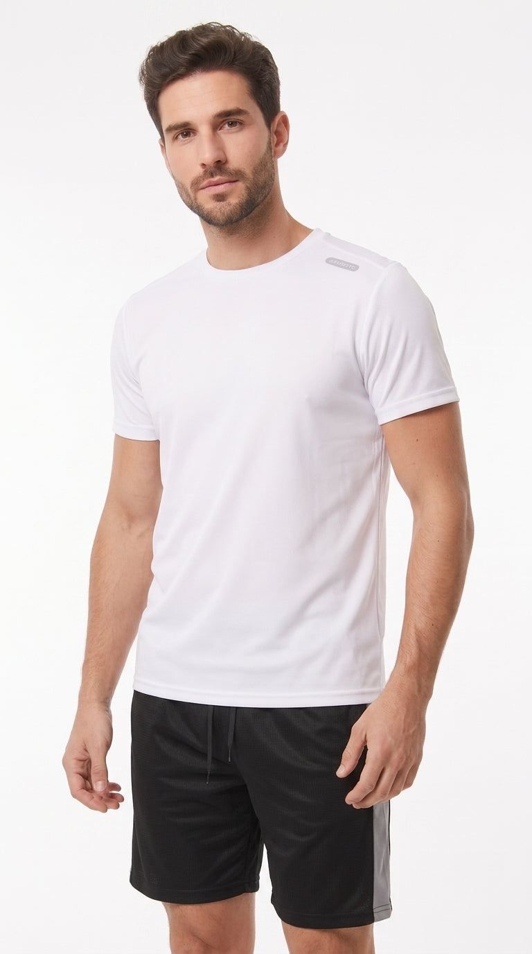 Camiseta deportiva blanca para hombre – Belife