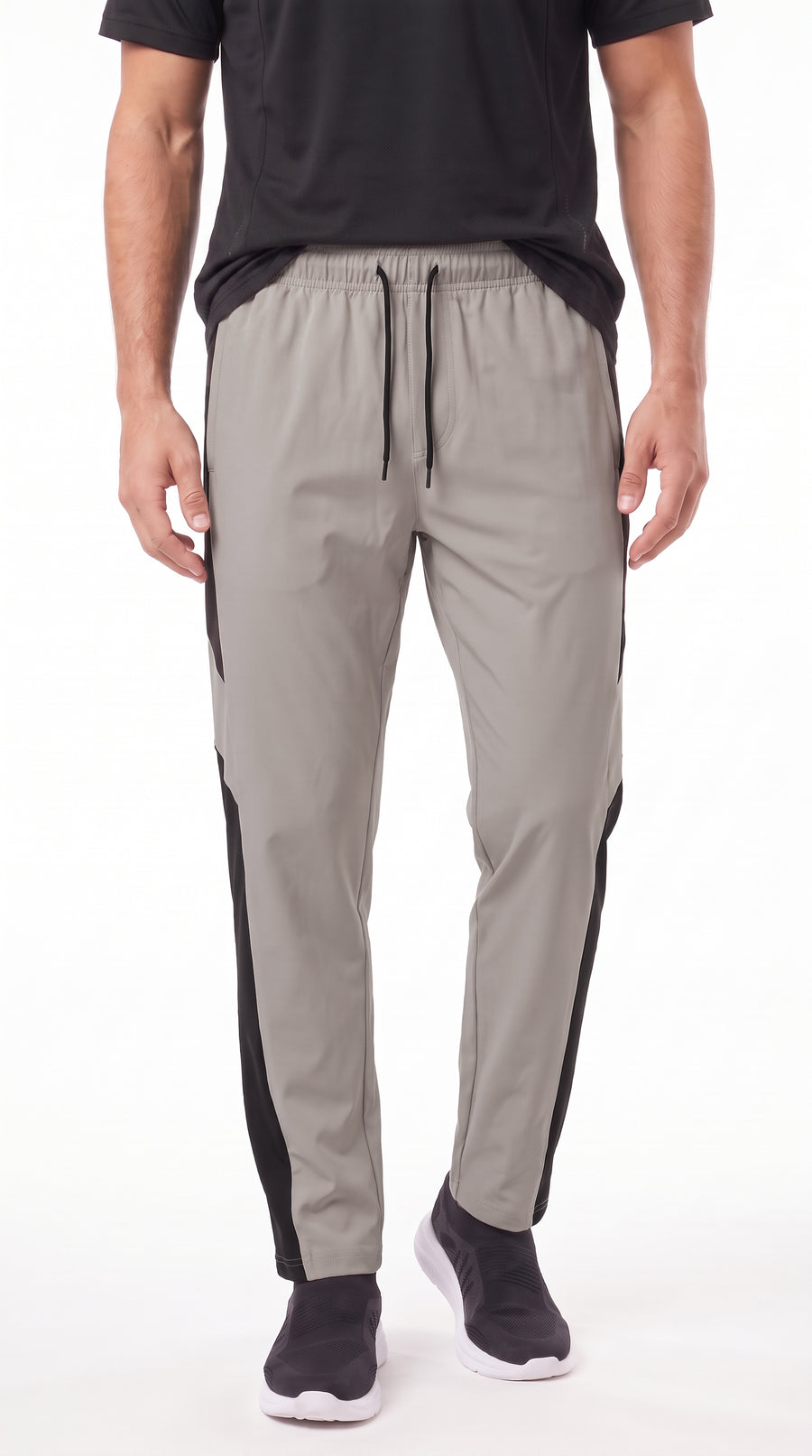 Jogger deportivo taupe con bloques para hombre – Belife