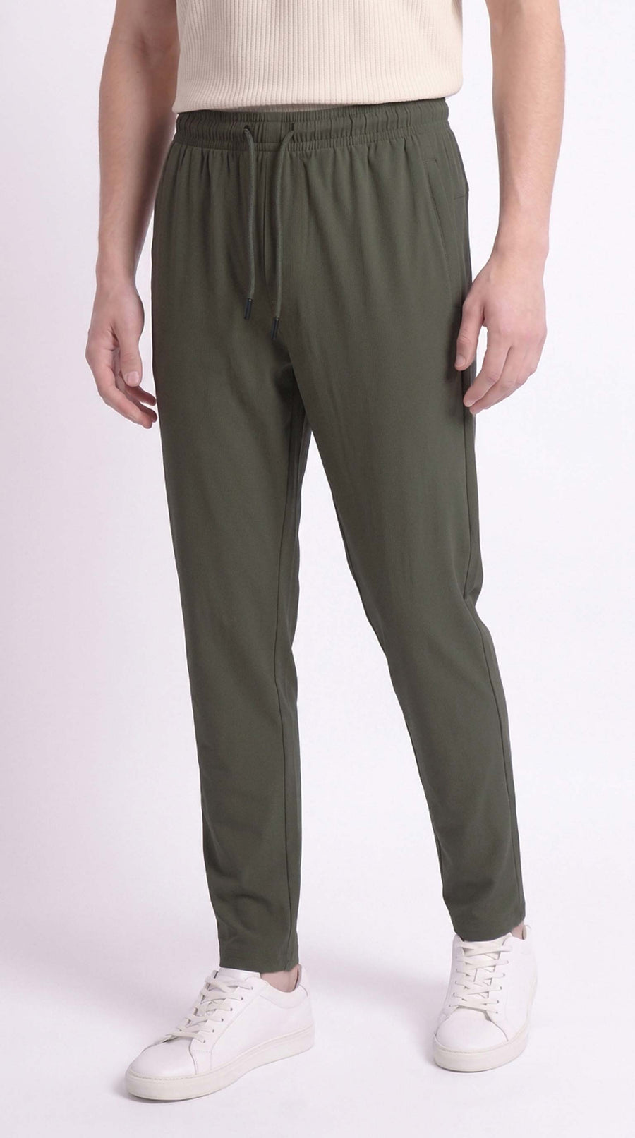 Pantalón híbrido verde militar para hombre – Belife
