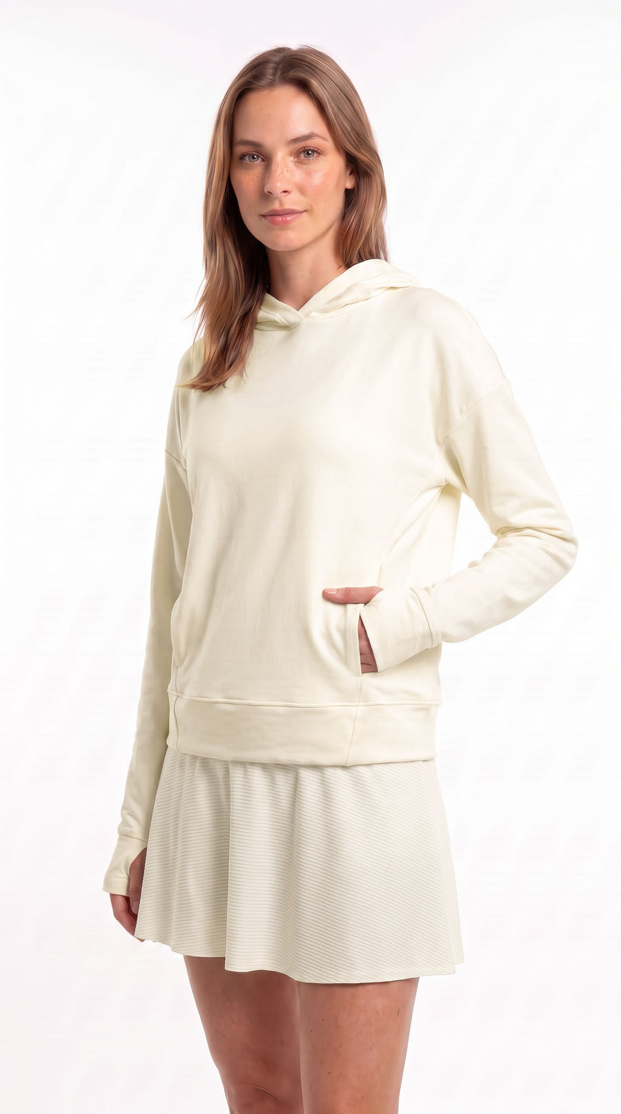 Buzo deportivo ivory en scuba para mujer – Belife
