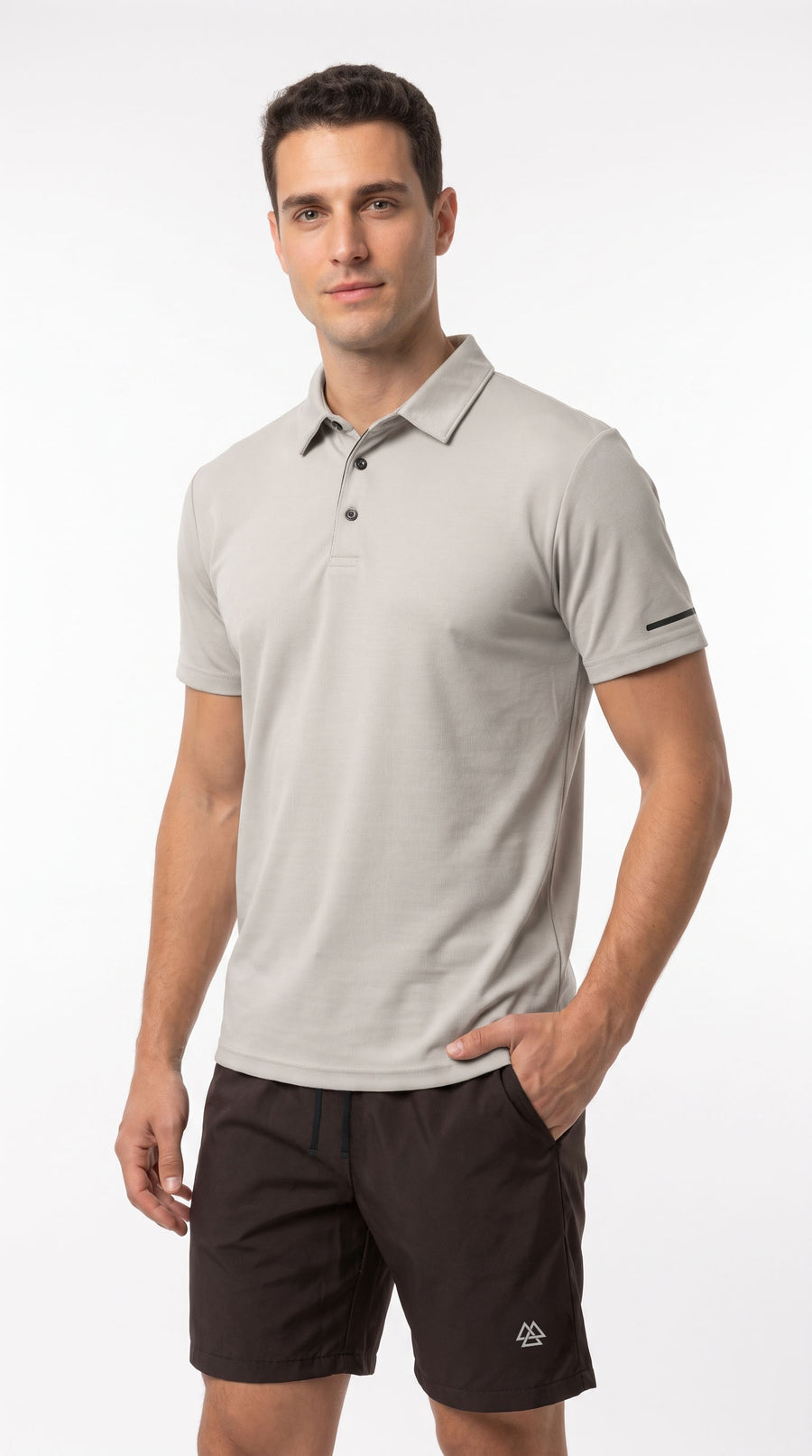 Polo deportiva beige para hombre – Belife