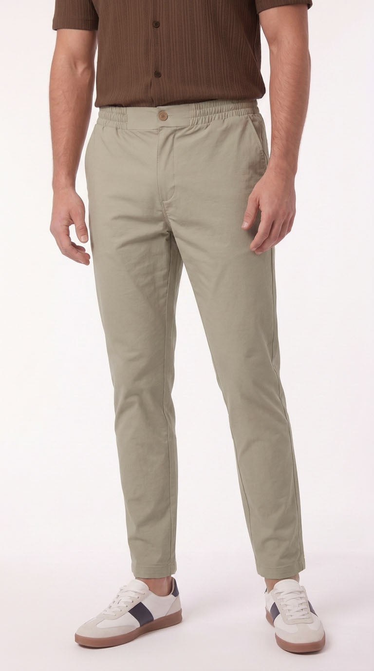 Pantalón smart casual café para hombre – Belife