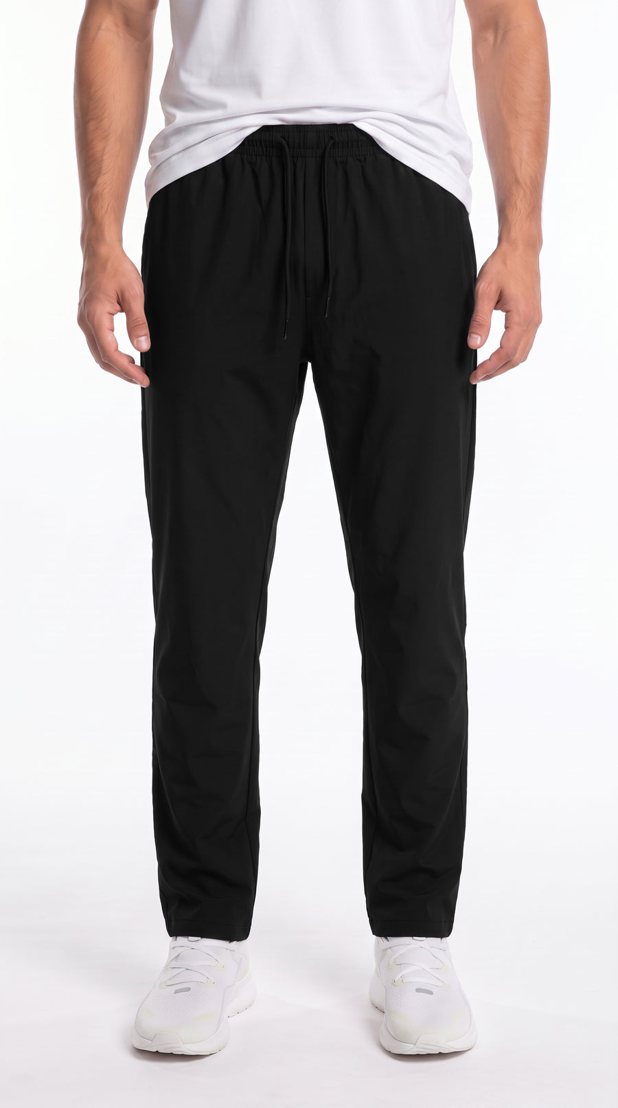 Pantalón deportivo casual para hombre en negro – Belife