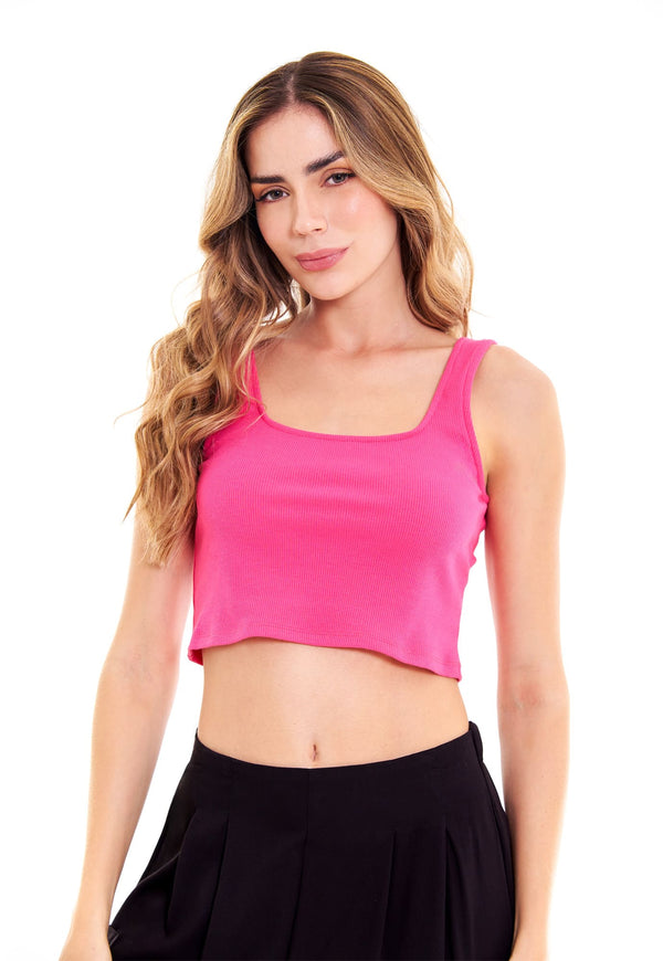 Camiseta manga sisa tipo crop top