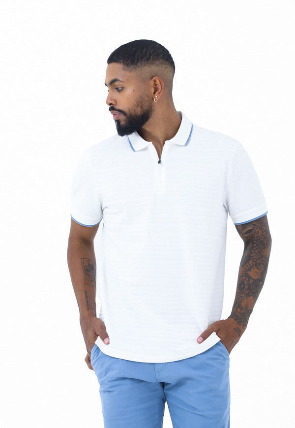 Camiseta polo ivory