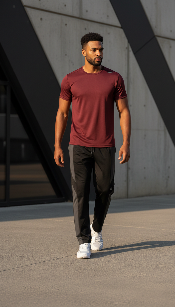 Jogger deportivo negro para hombre